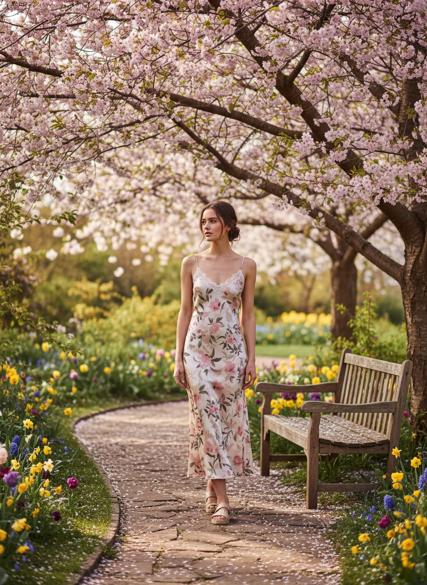Floral Slip Dress