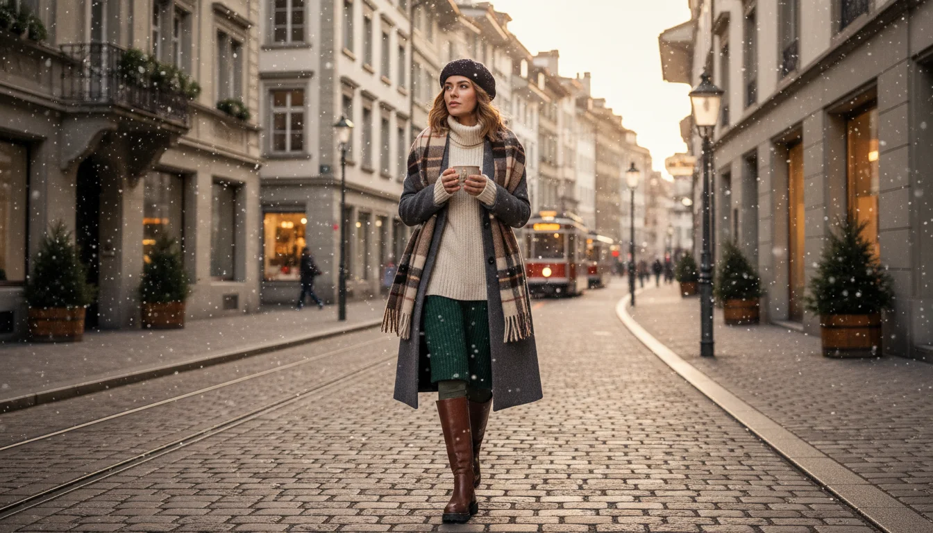 Switzerland Winter Outfits for Women