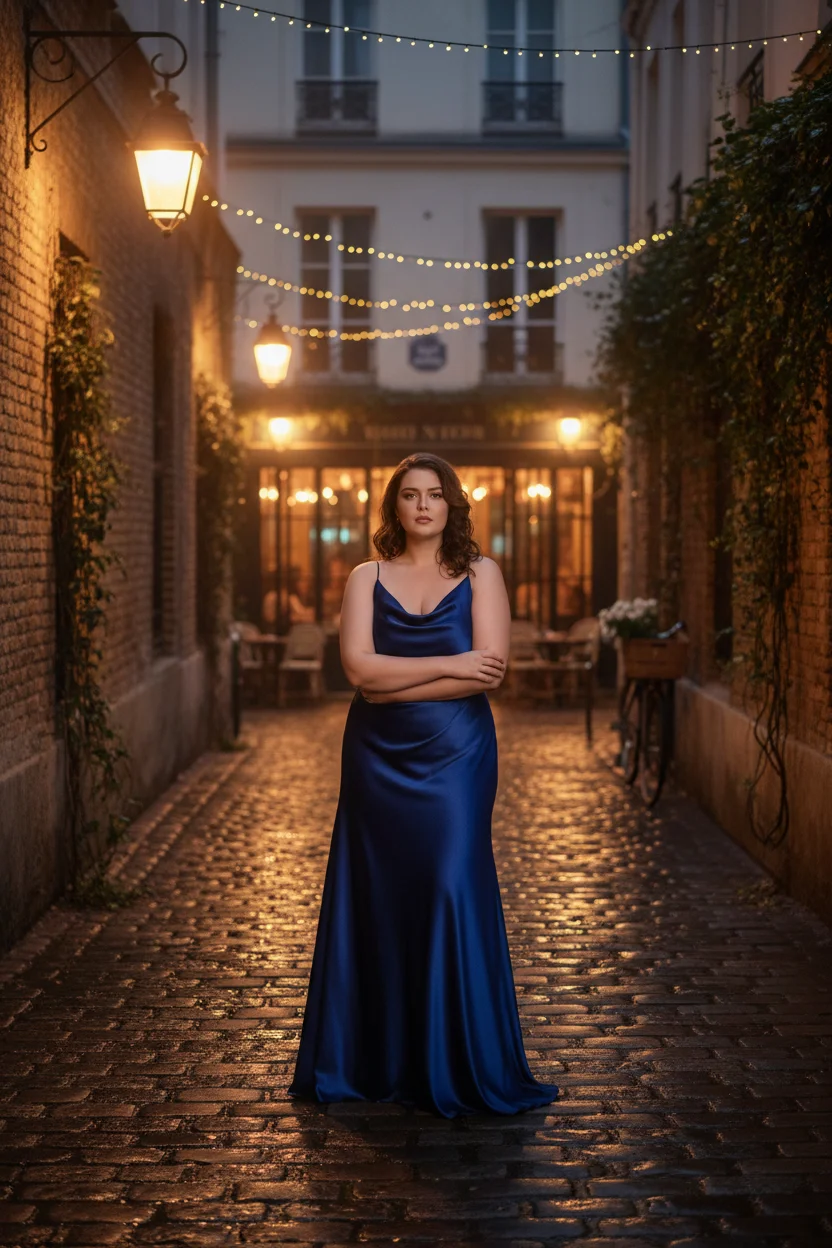 Satin Slip Dress