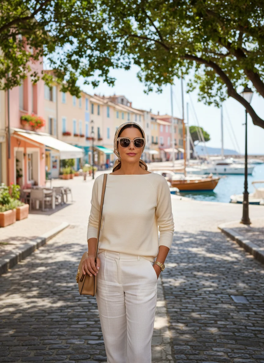 Boat Neck Top