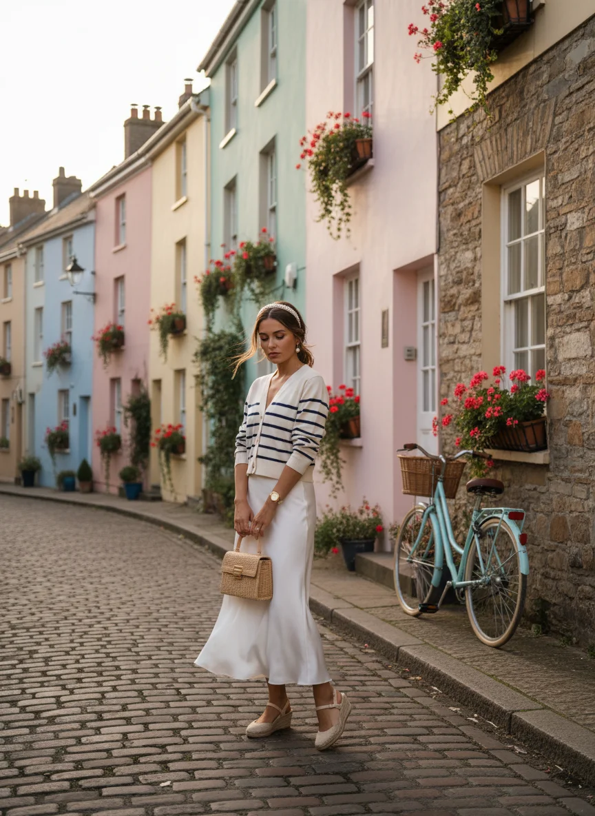 Striped Cardigan