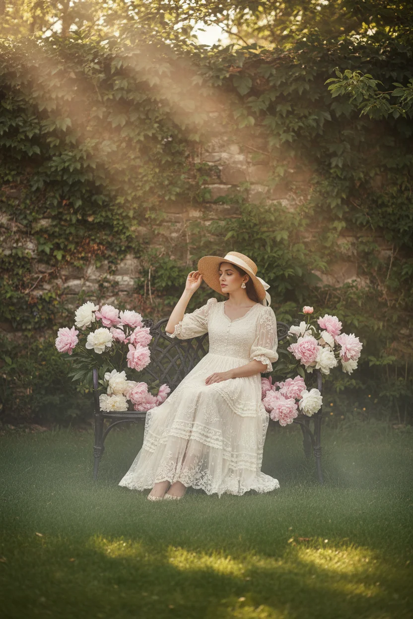 Eyelet Lace Dress