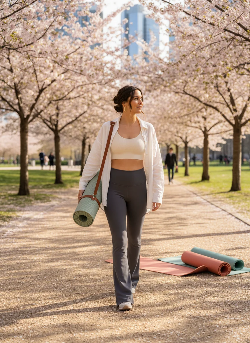 Flared Yoga Pants