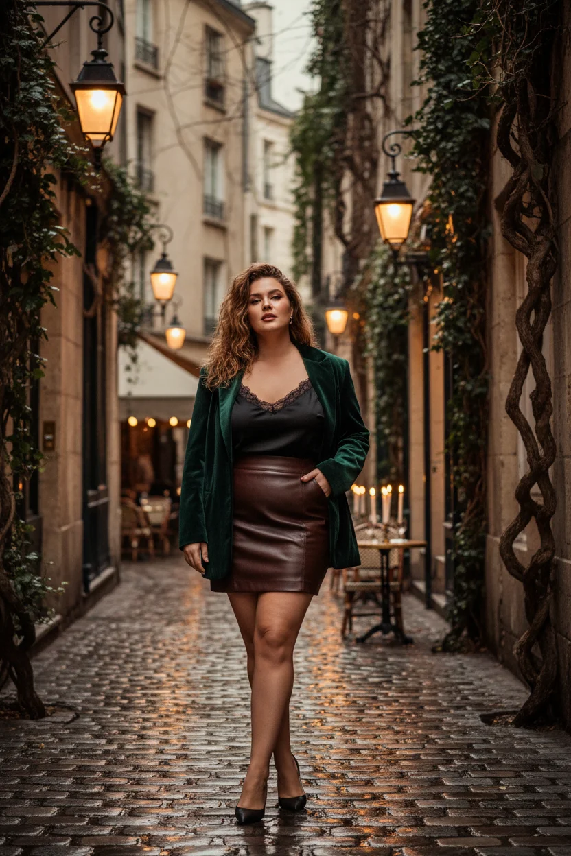 Leather Skirt