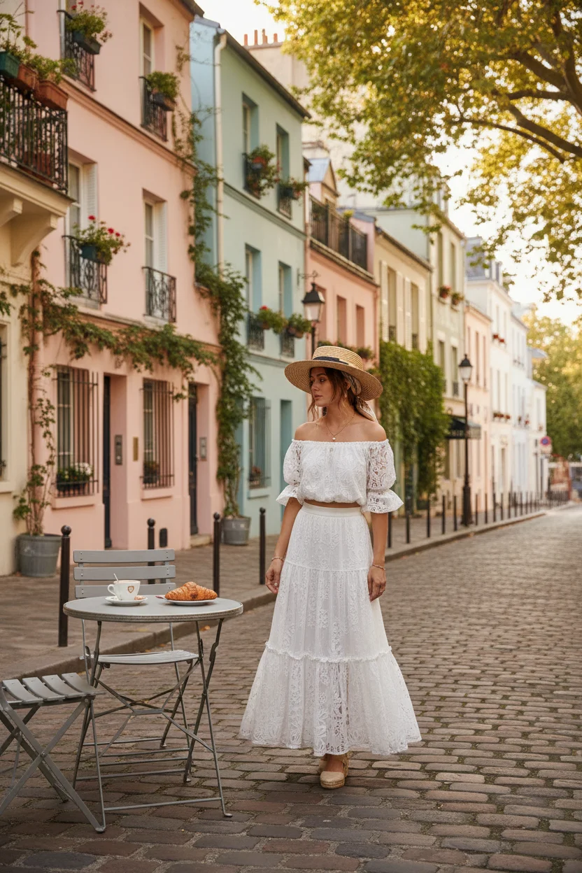 White Lace Dress