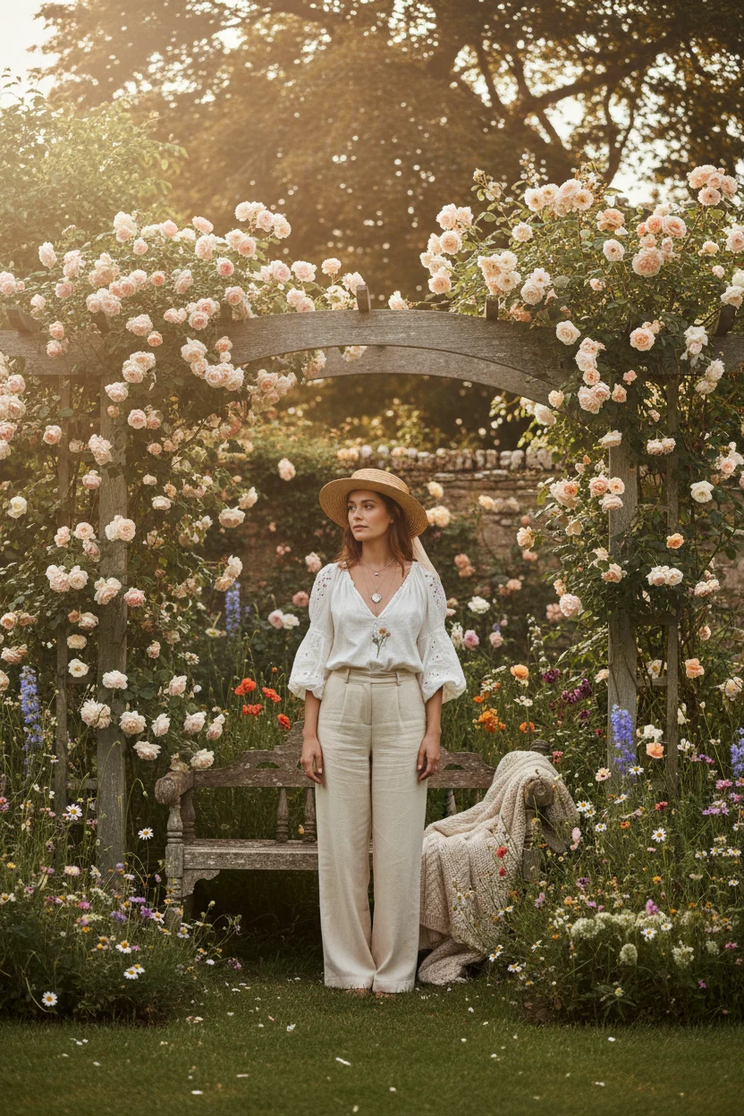 Wide Leg Trousers