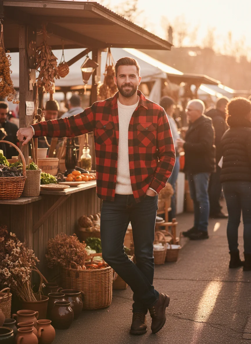 The Classic Red Flannel
