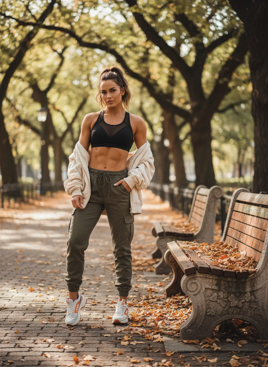 Cutout Sports Bra