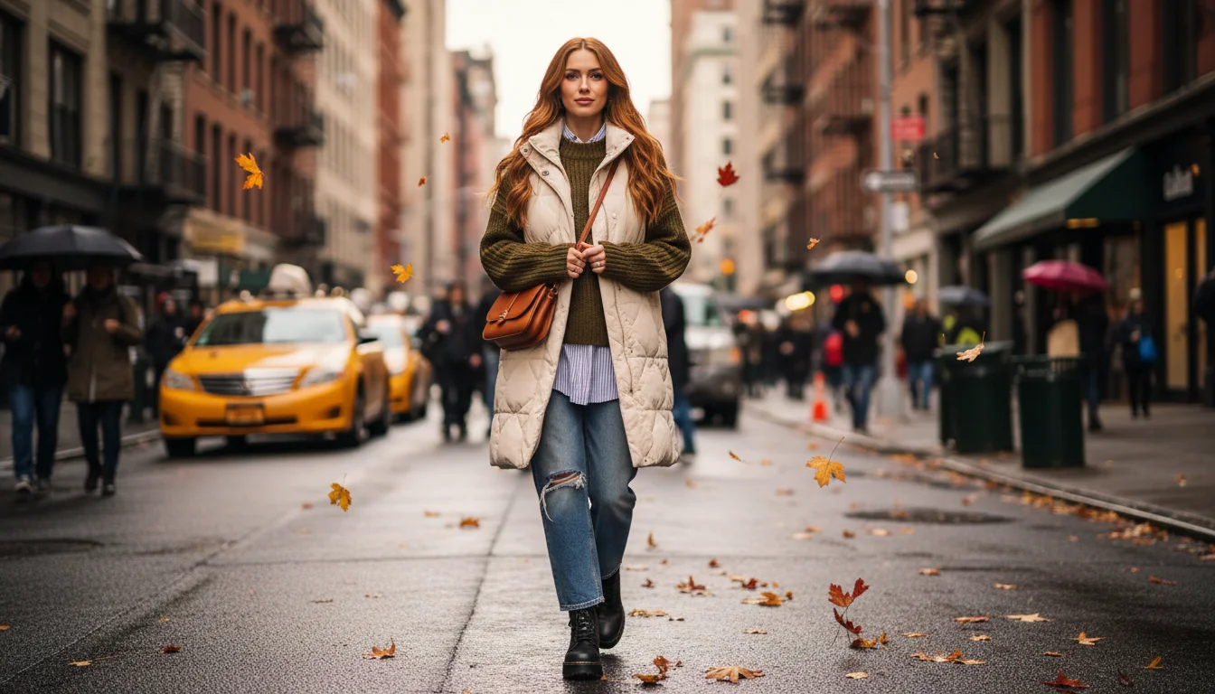 Long Puffer Jackets Outfits for Women