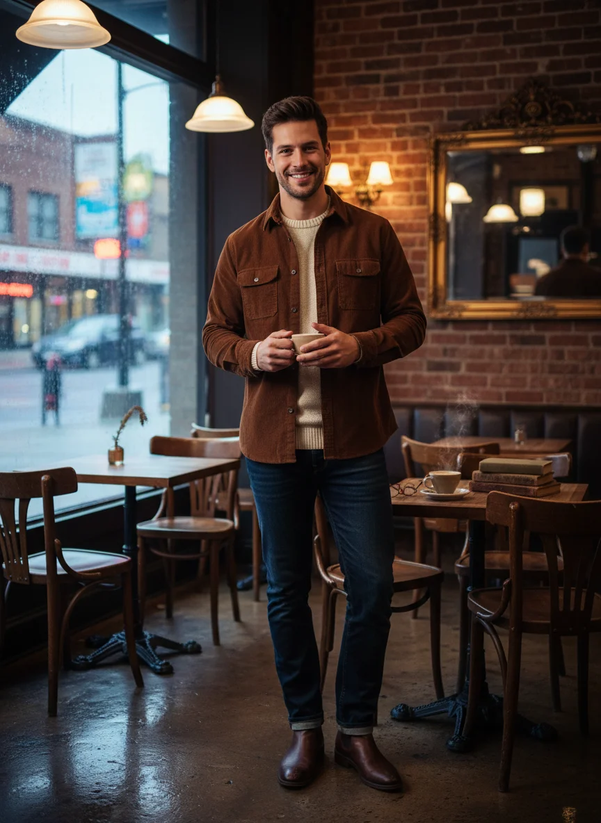 The Corduroy Button-Down