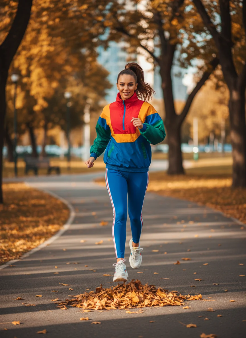 Color Block Windbreaker