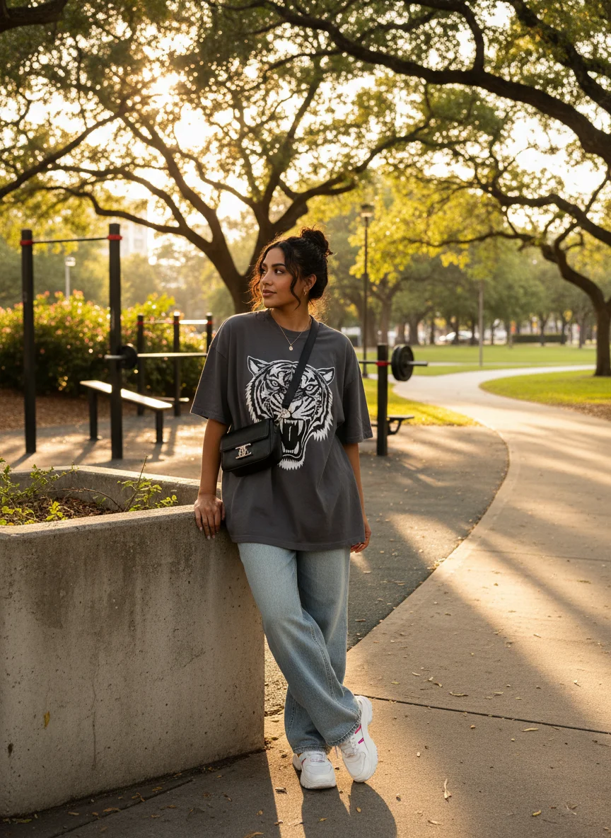 Oversized Graphic Tee