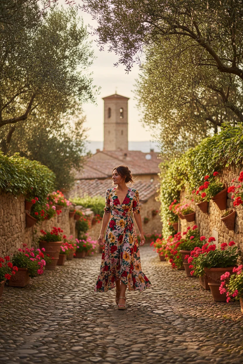 Wrap Maxi Dress