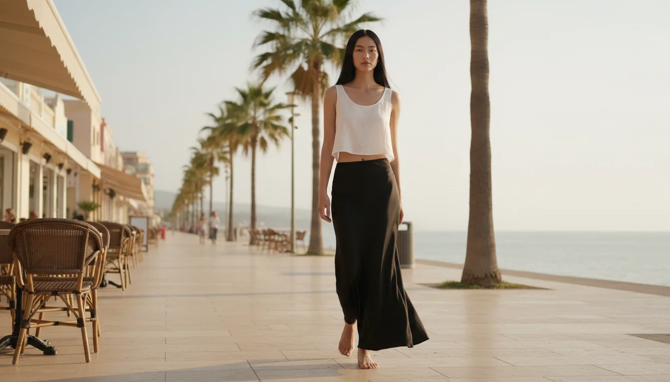 24 Trendy Long Black Skirt Outfit Ideas for Summer 2026 thumbnail