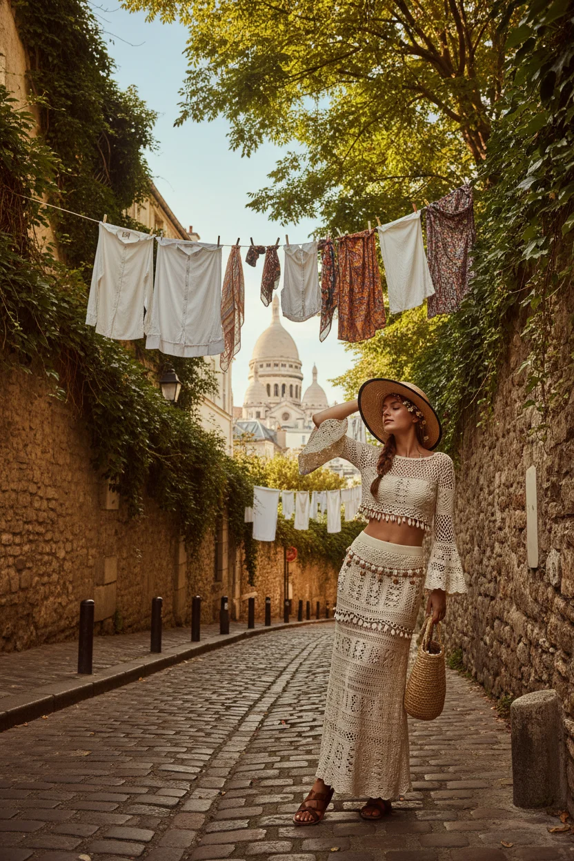 Crochet Skirt & Top