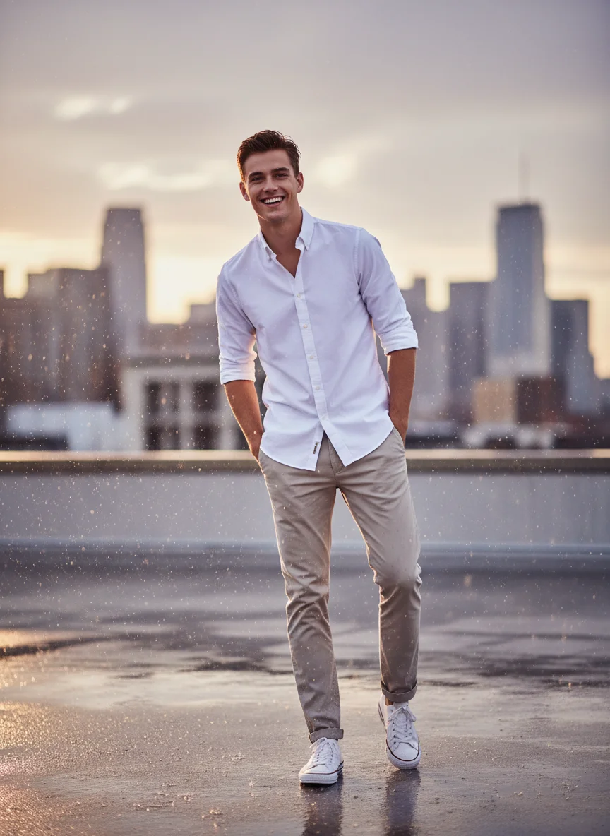 Crisp White Oxford